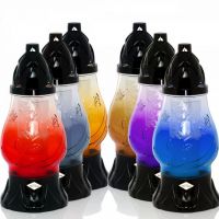ZNICZ SZKLANY Z1 MAL MIX KOLORW 25 cm ZNICZ POLSKI